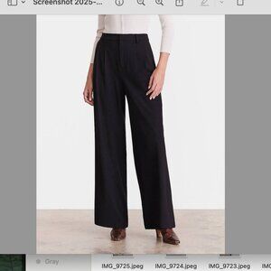 2 Pairs of LOFT Wide Leg Pleated Pants Trousers